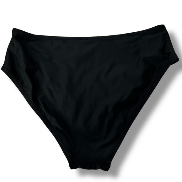 NEW DKNY Black Tankini Swimsuit Set Size Small / Medium Twist Front Mid Rise NWT - Picture 9 of 11